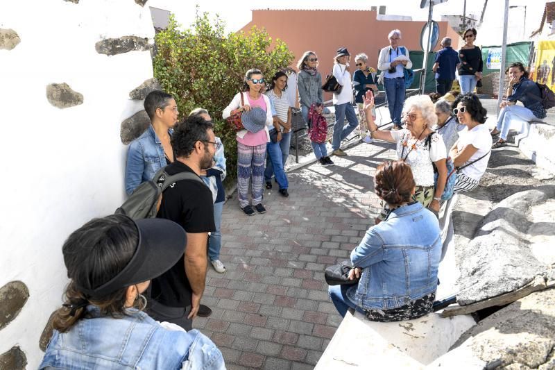 Visita guiada al trabajo de las caladoras de Ingen