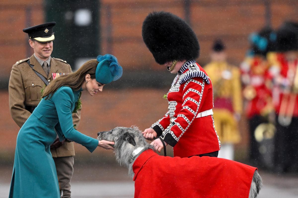 El Príncipe Guillermo y Catalina, Principes de Gales, asisten al Desfile del Día de San Patricio