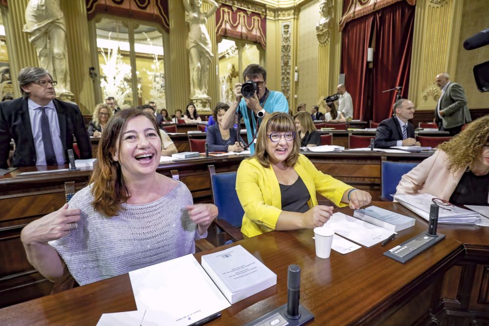 Pleno del Parlament constitución de la nueva mesa