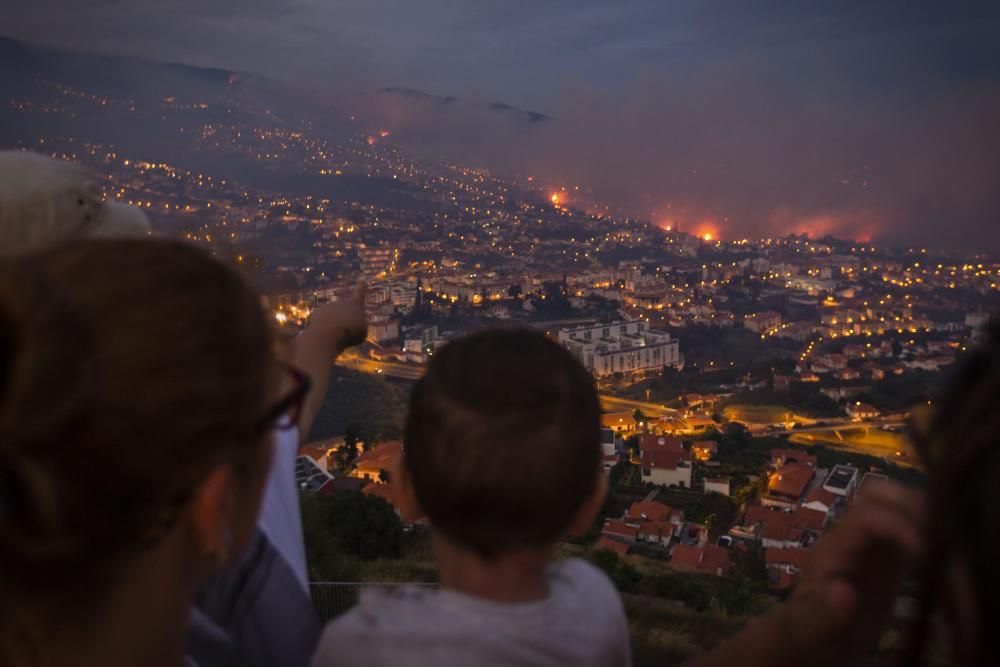 Grave incendio en Madeira