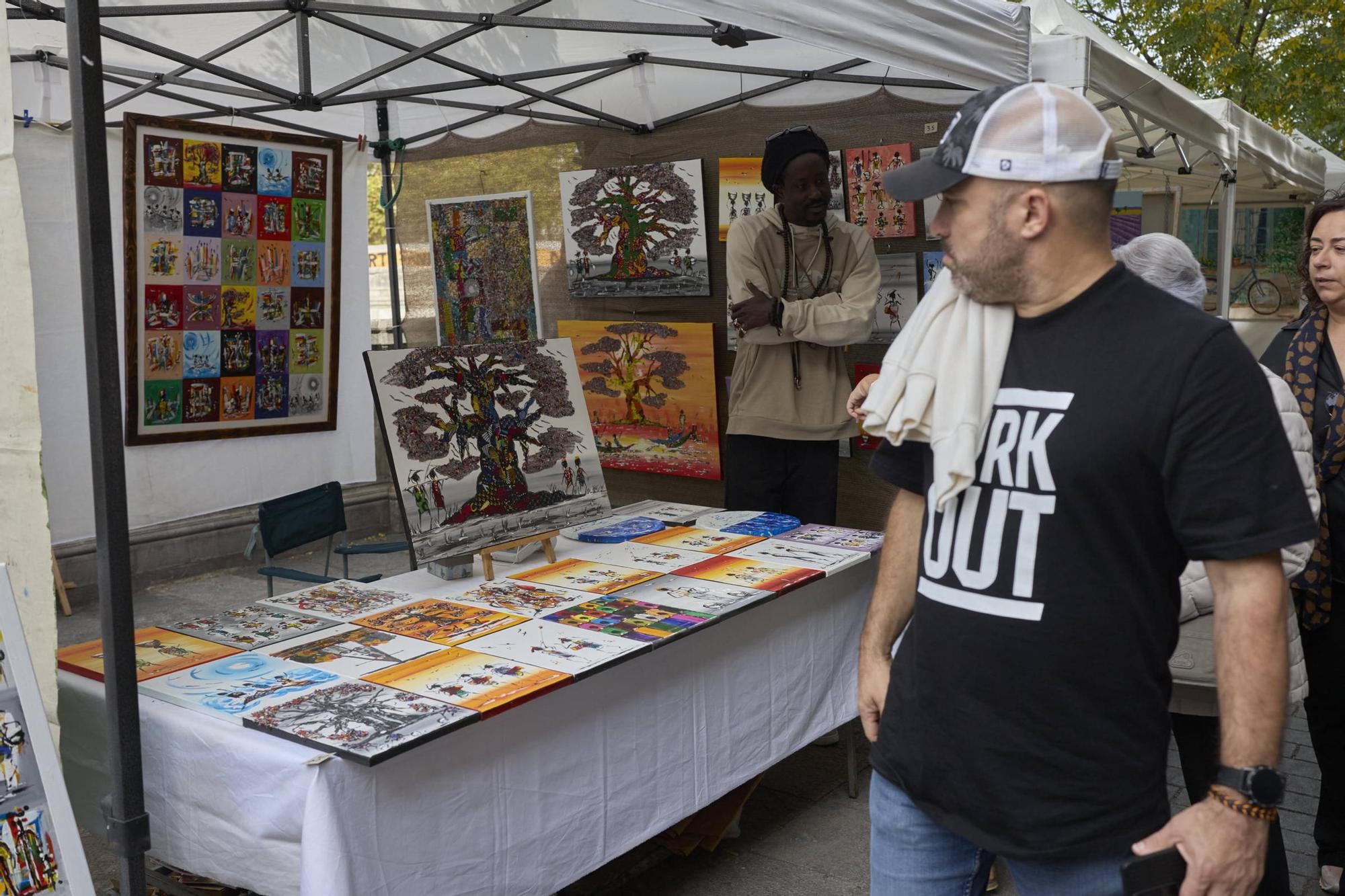 Les fotos de la Fira del dibuix i la pintura de Girona