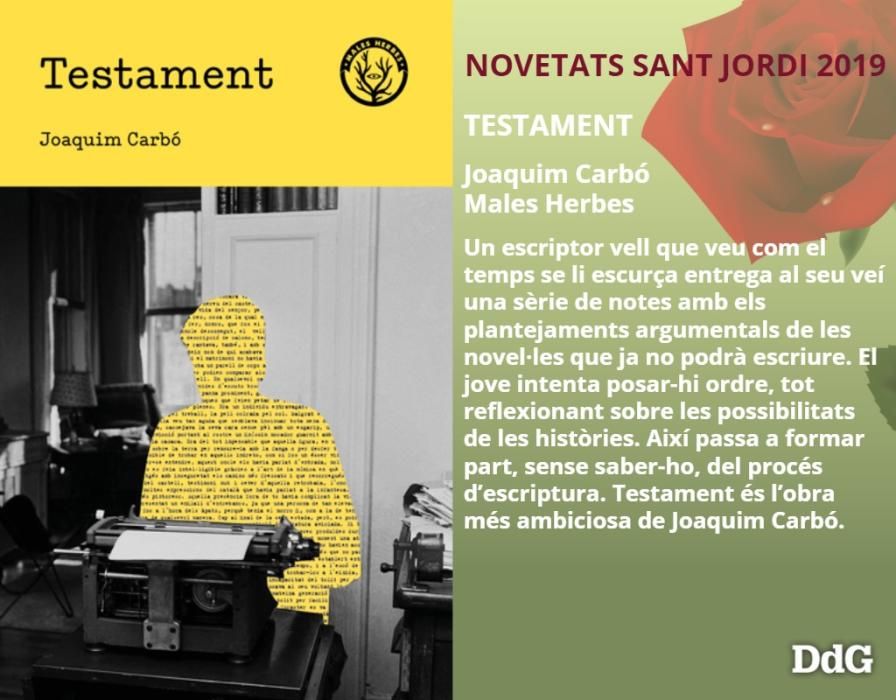 Novetats Editorials Sant Jordi 2019