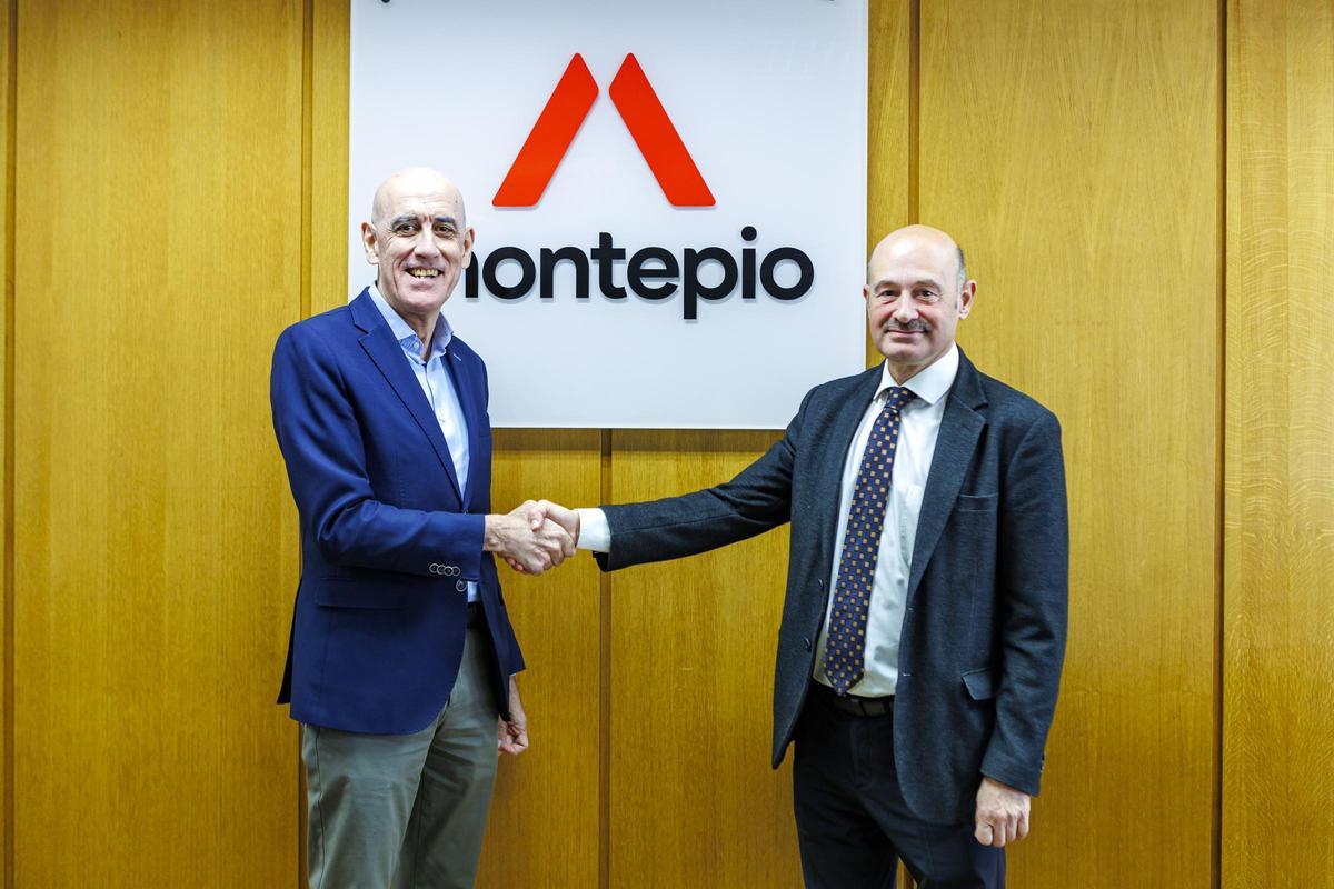 José Antonio Vargas i Toni Daura, després de la signatura de l'acord
