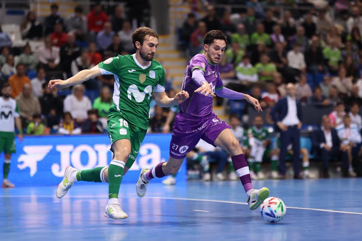 Ernesto durante una de las acciones del encuentro.