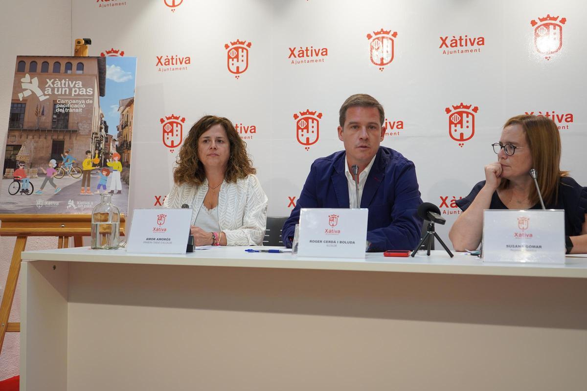 Presentación de la campaña "Xàtiva a un pas".