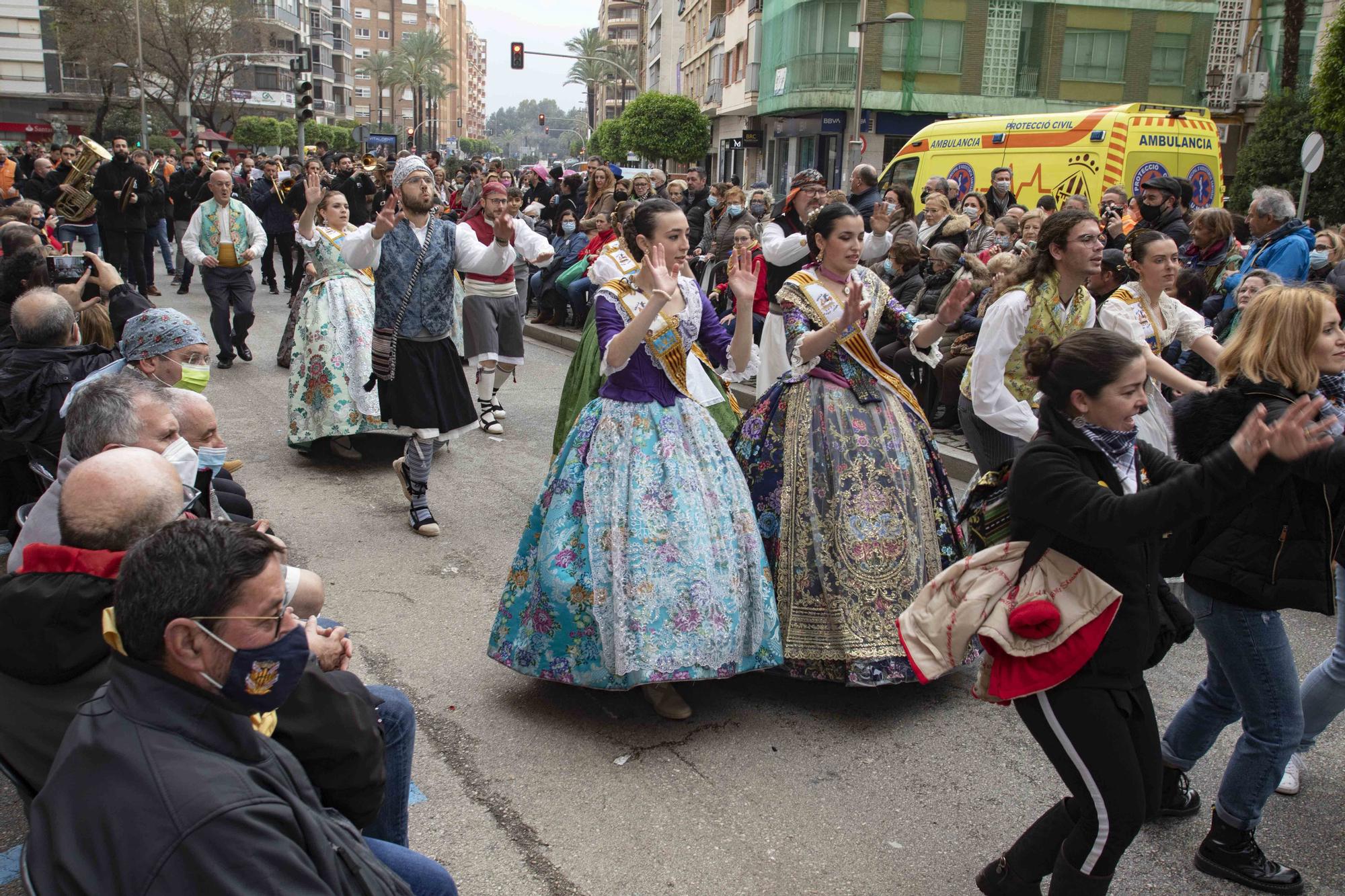 Los tradicionales pasodobles falleros vuelven a las calles de Alzira