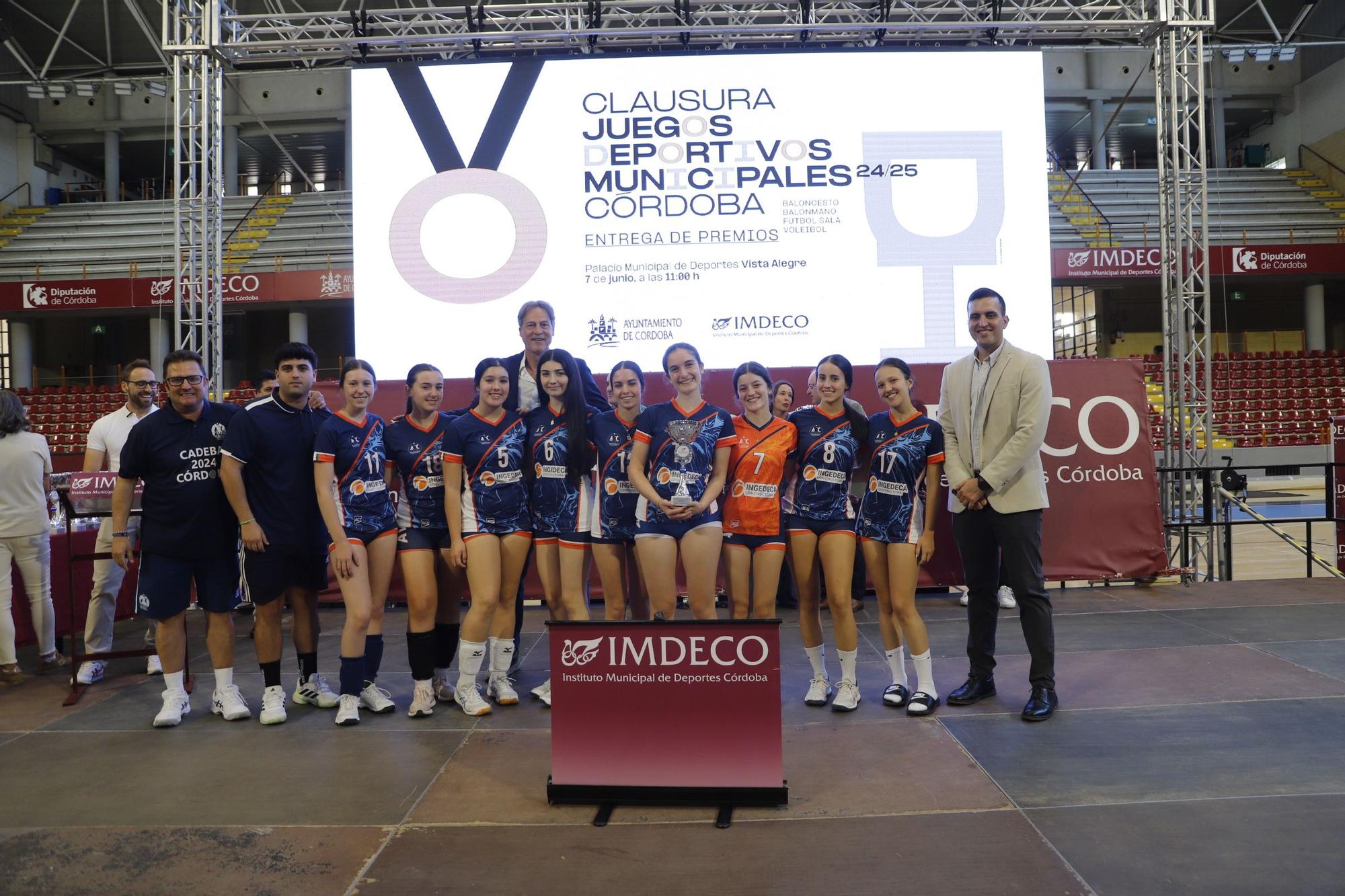 La entrega de premios de los Juegos Municipales en imágenes