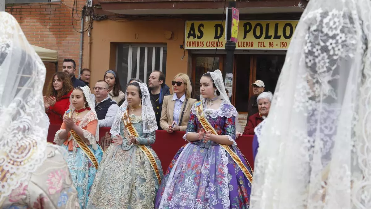 Emoción ante la virgen en Aldaia