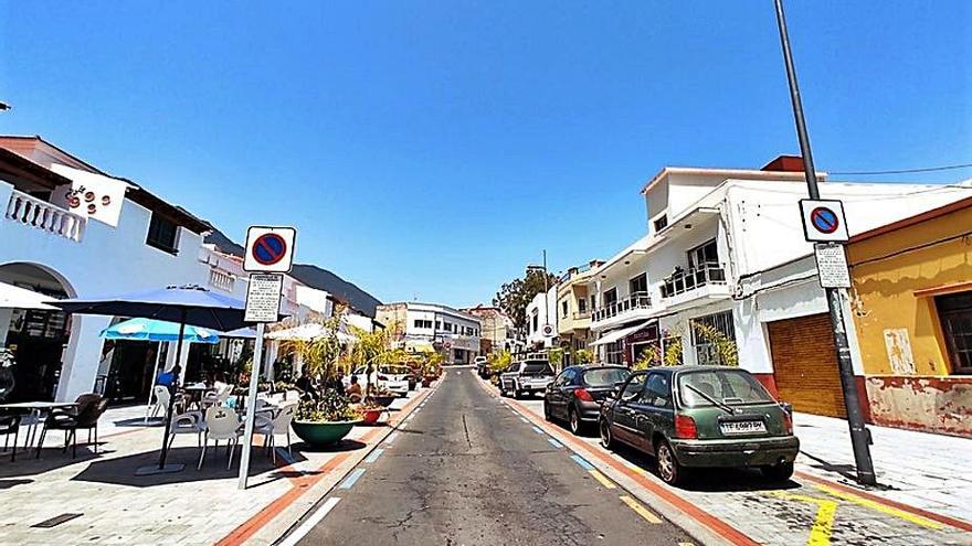 Zona azul en La Frontera.