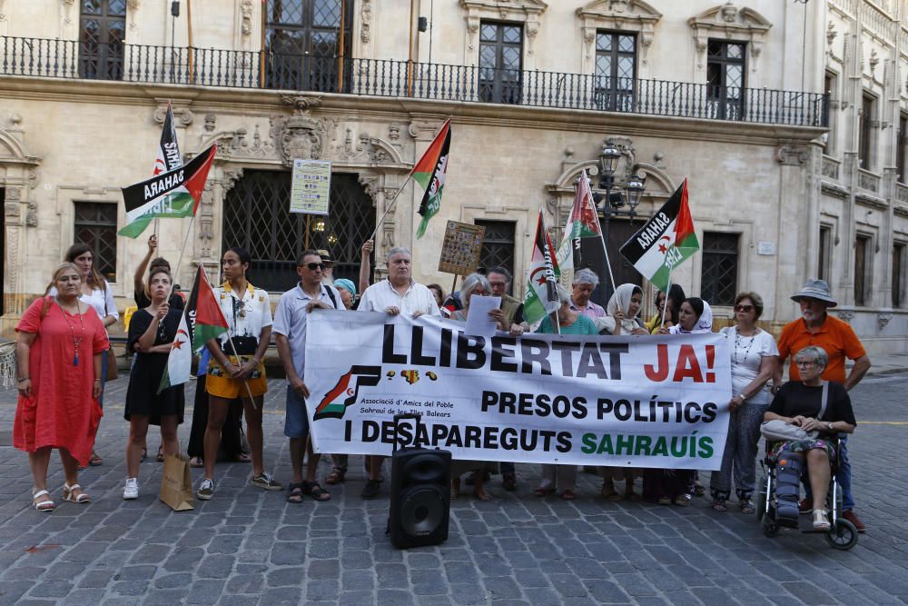 Protesta en Palma por “la brutal represión” que sufre el pueblo saharaui