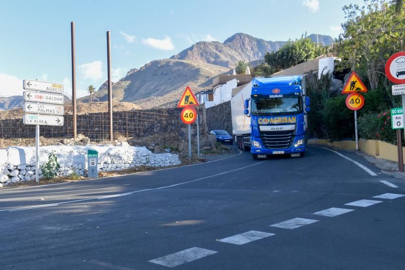 Apertura de la carretera de La Aldea