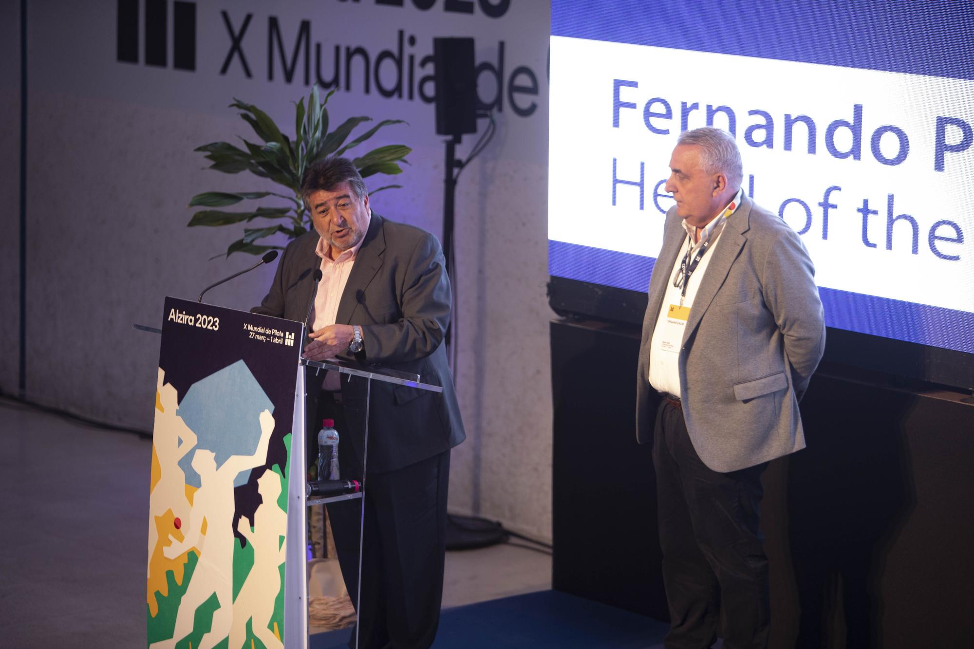 Las mejores imágenes de la gala inaugural del Mundial de Pilota de Alzira