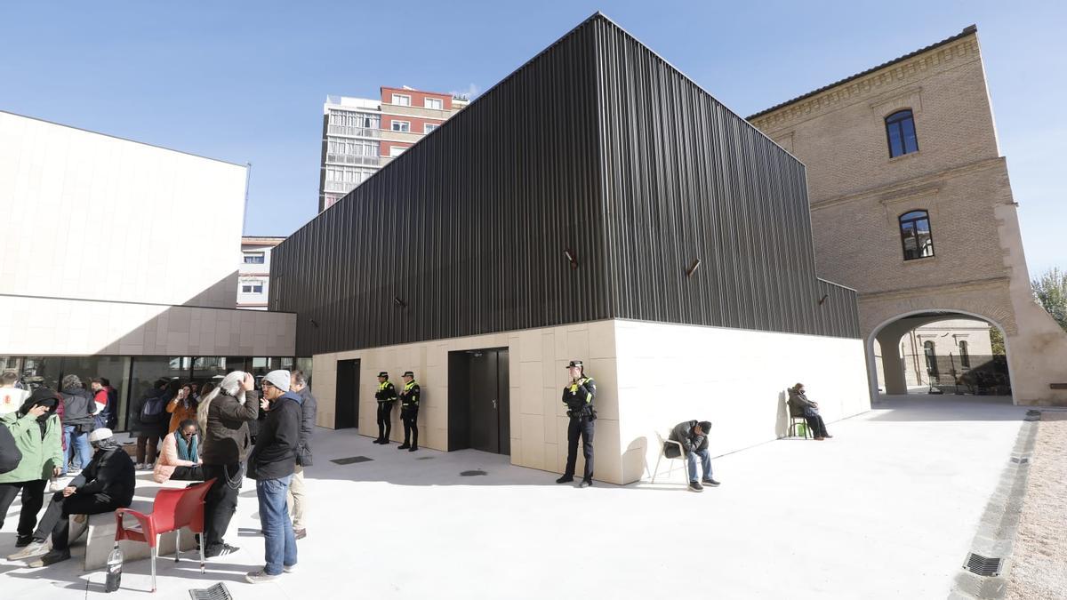 El albergue de Zaragoza tras la reforma, a principios de diciembre.