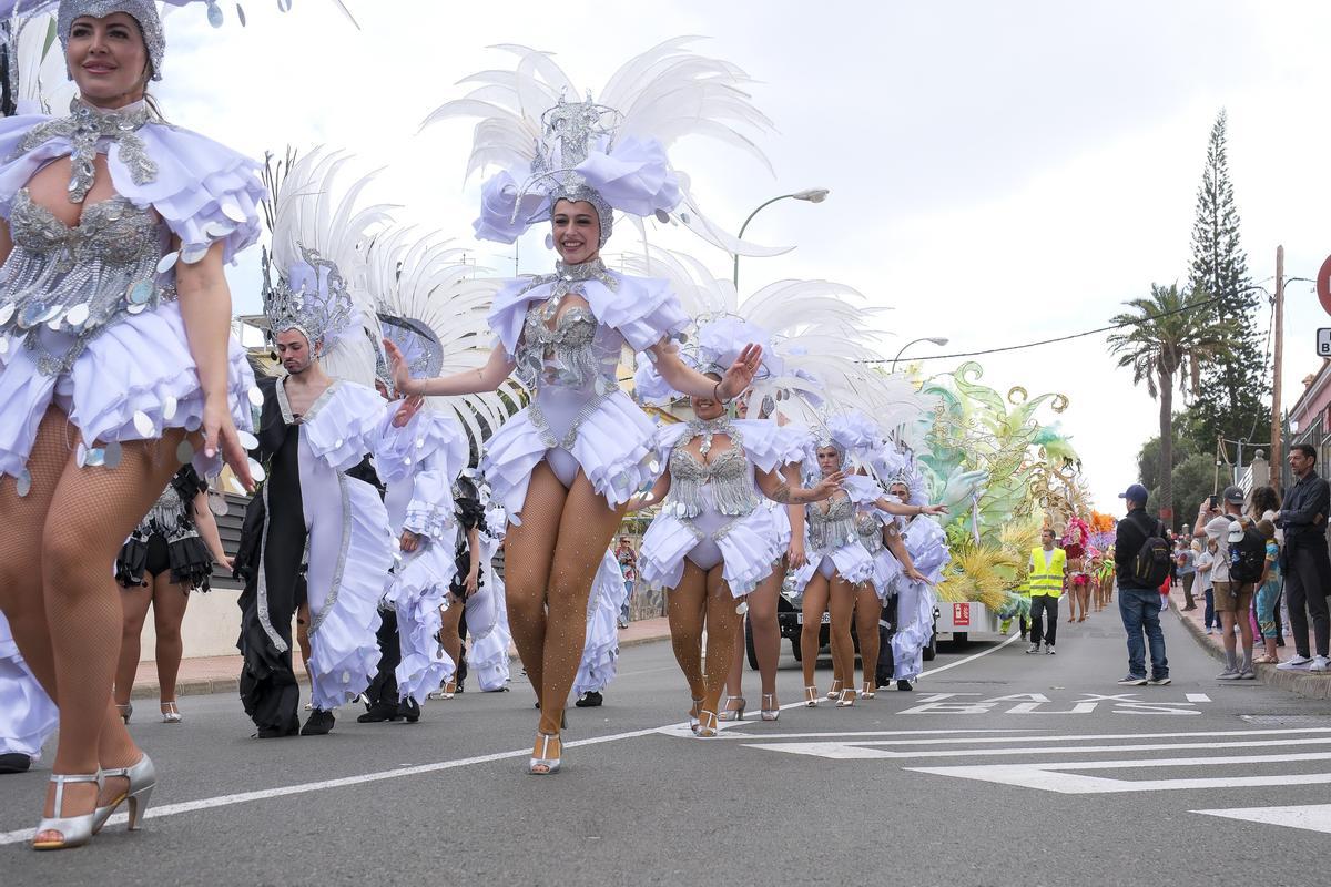 Desfile del Carnaval en la calle
