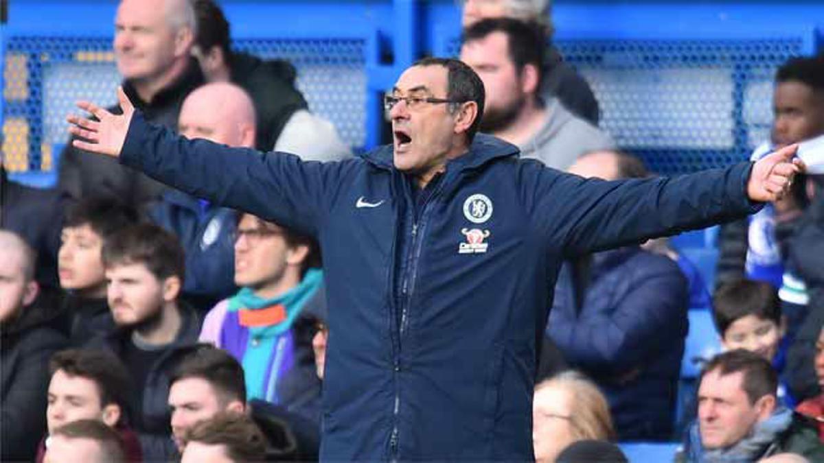 Sarri: "El Wolverhampton no quiso jugar al fútbol"