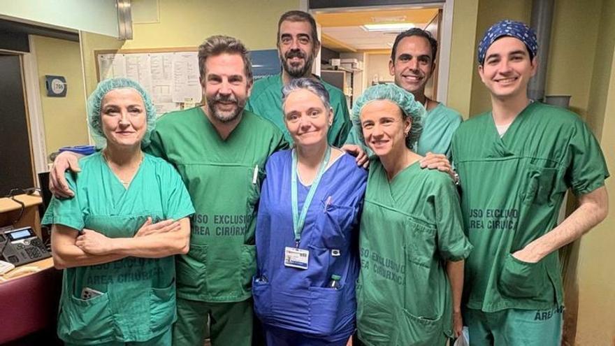 El CHOP se estrena en la cirugía  de incontinencia urinaria compleja