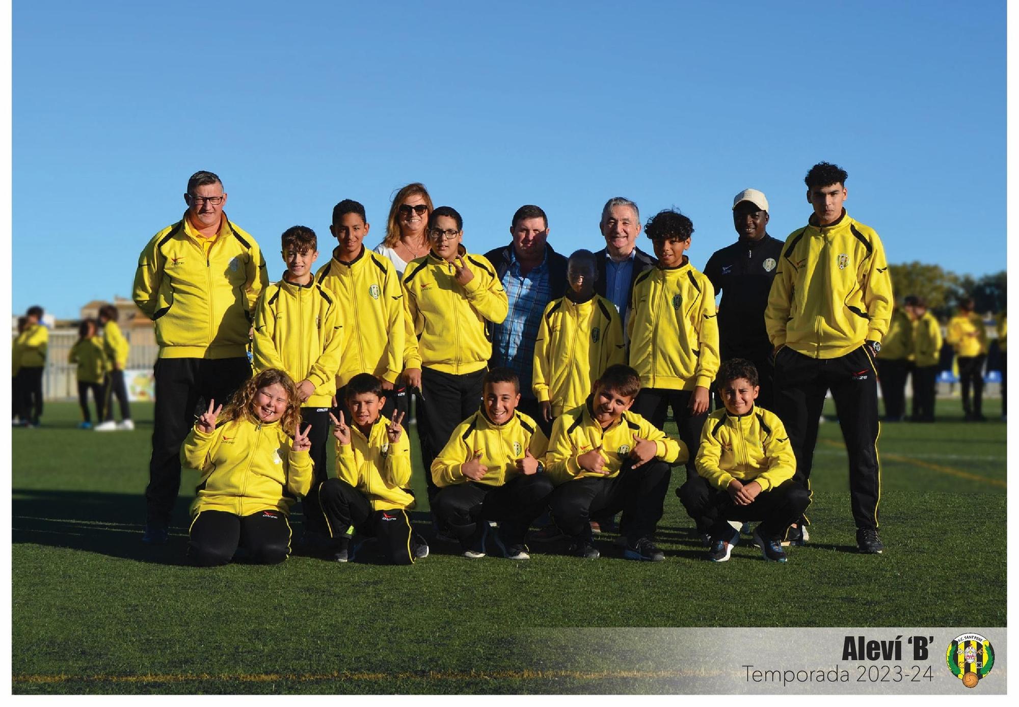 Els equips del Futbol Club Sant Pere Pescador 2023/24