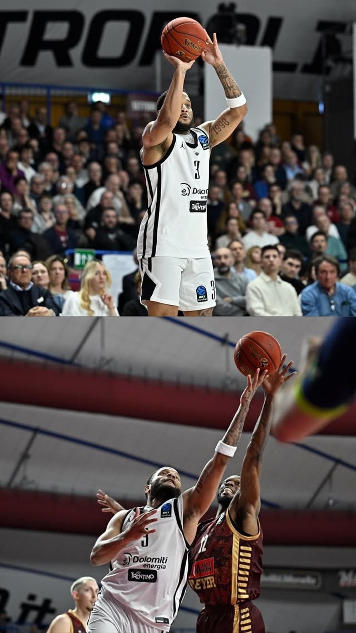 Devante Jones, autor de 38 punts per al Trento