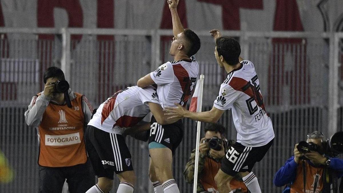 River Plate llegó a cuartos de final de la Copa Libertadores tras dejar en el camino a Racing de Avellaneda