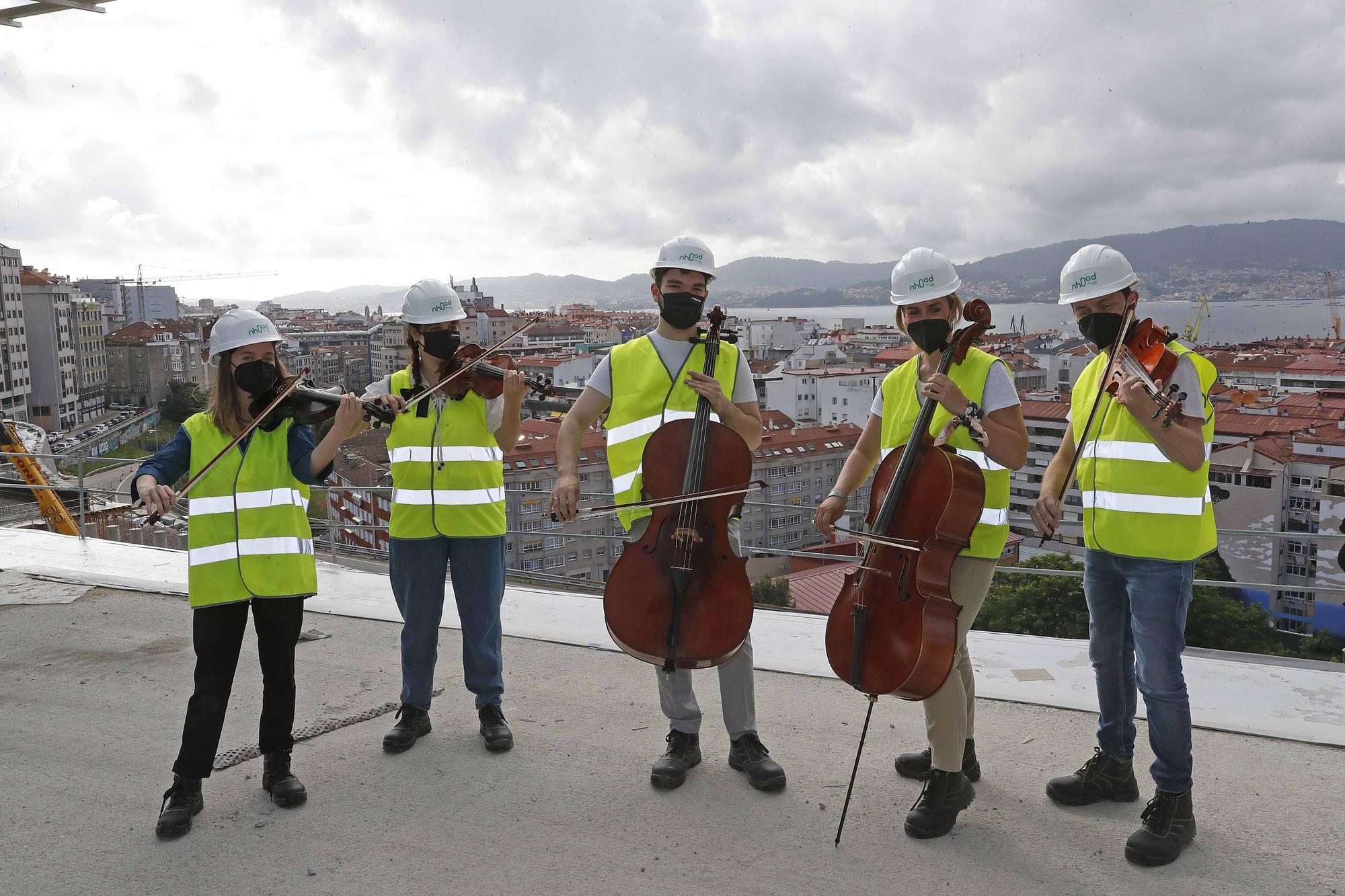 Quinteto de cuerda al corazón de Vialia