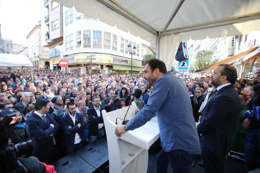 Roberto Vilar fue el encargado de dar el pregón en esta 49ª edición de la Feira do Cocido