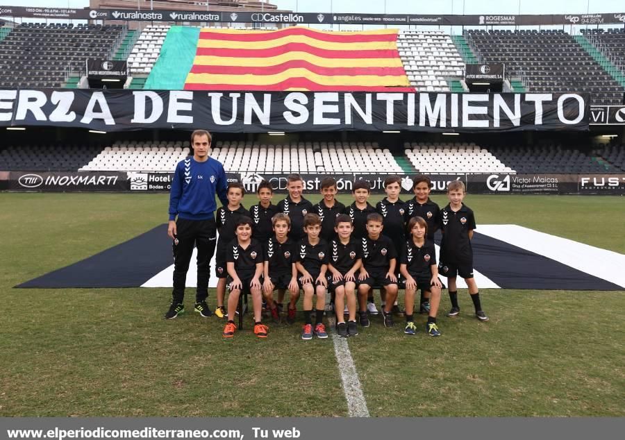 Presentación del fútbol base del CD Castellón 2018-19