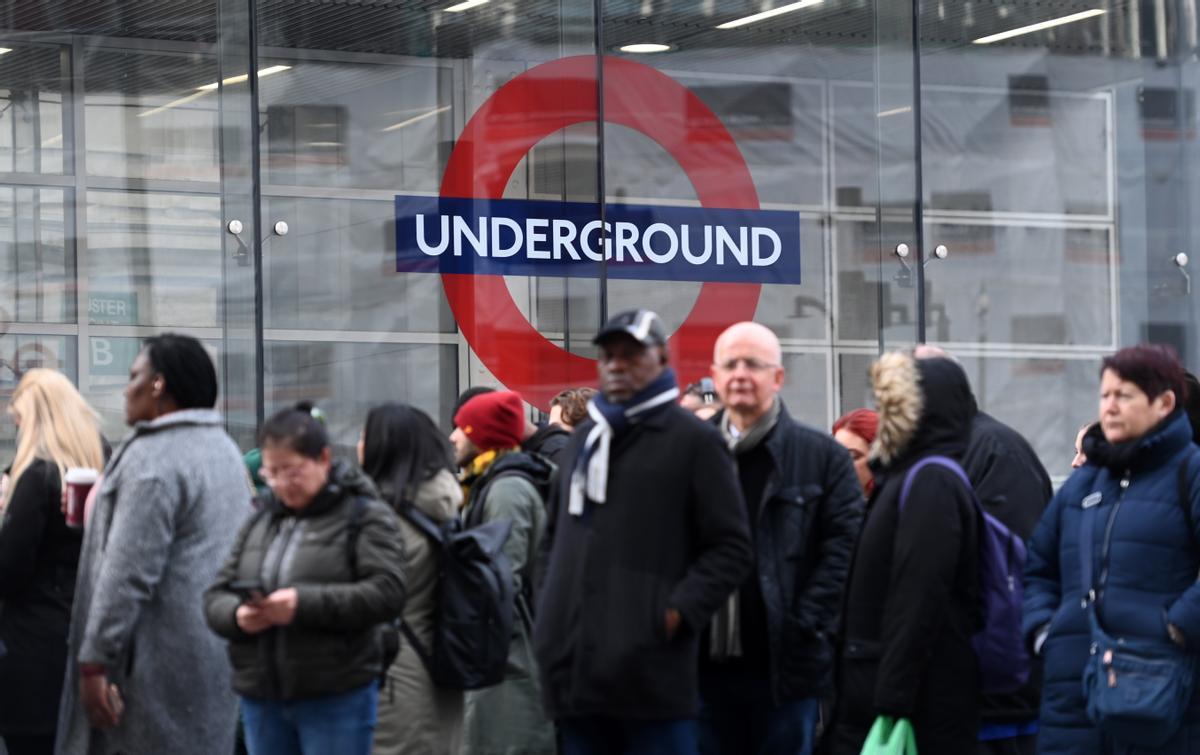 La huelga en el metro de Londres paraliza todas las líneas