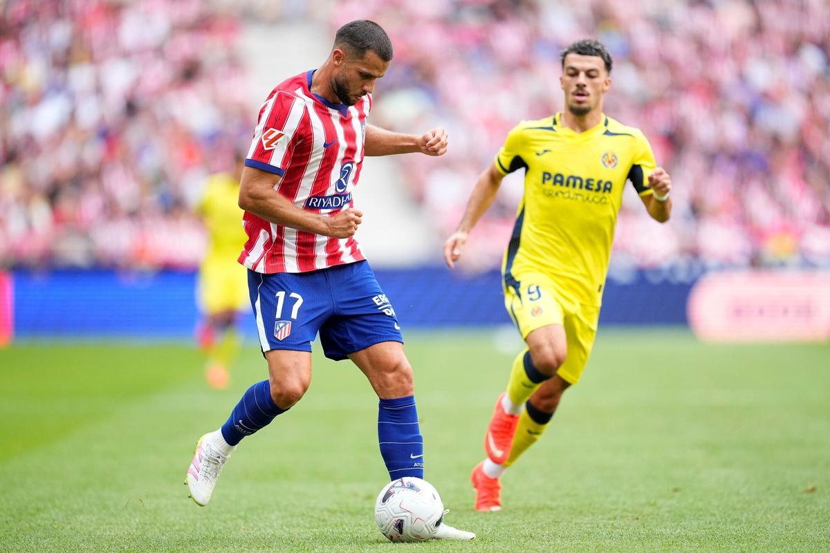 Atlético de Madrid - Villarreal, en imágenes