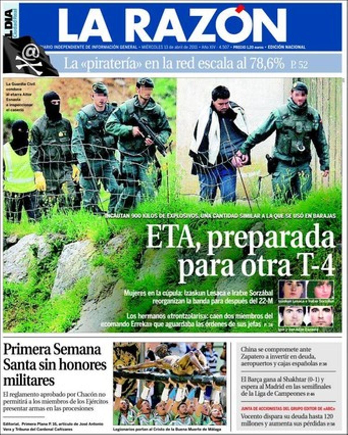 la razón 13-04-2011