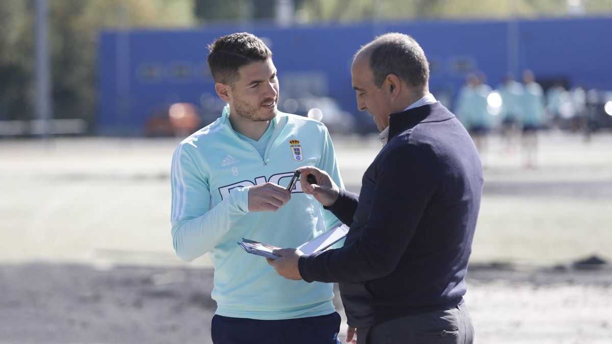 EN IMÁGENES: el entrenamiento del Oviedo