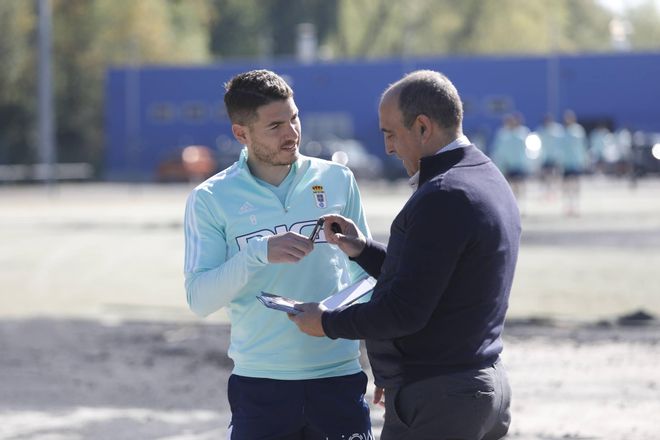 EN IMÁGENES: el entrenamiento del Oviedo