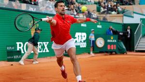 Djokovic, durante su debut en Montecarlo