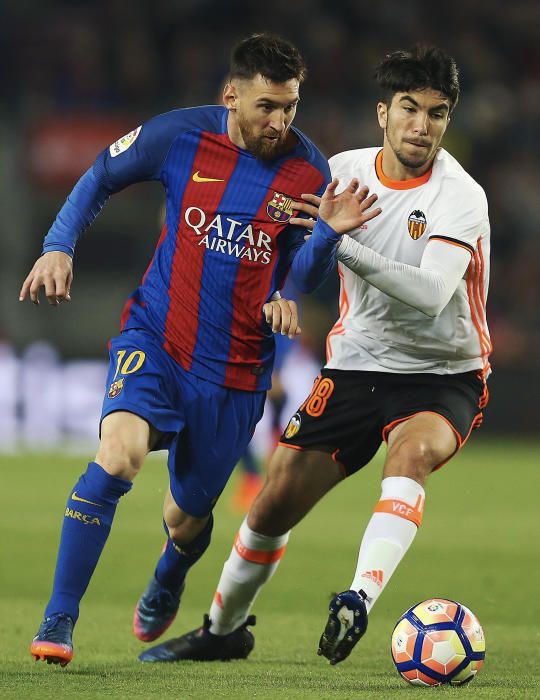 Futbol.Lliga Primera Divisió. FC Barcelona-Valènci