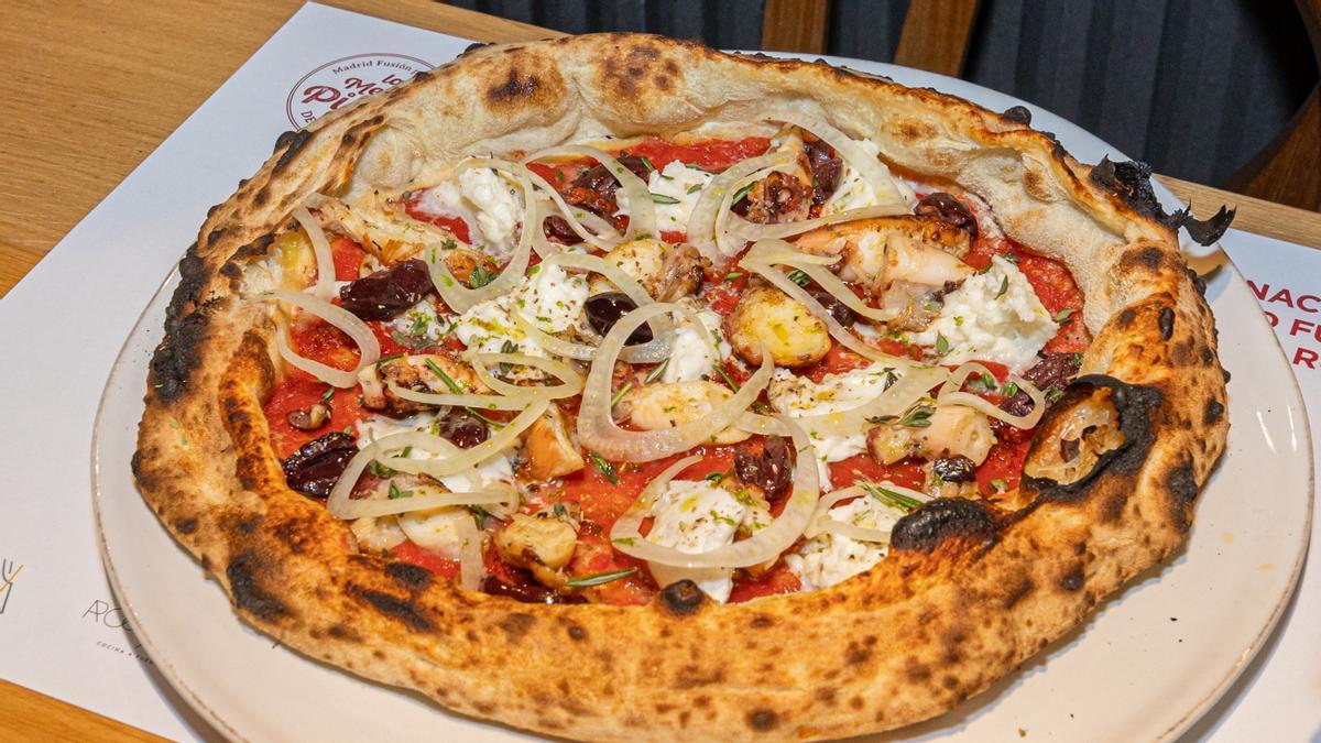 Can Pizza ha ganado el concurso Mejor Pizza de España con esta creación llamada Pulp Fiction.