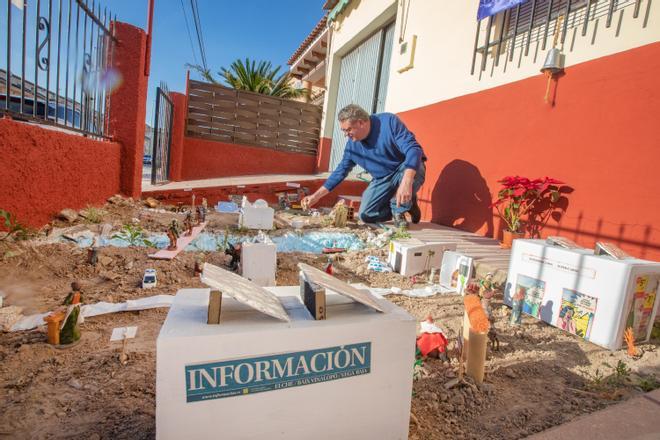 Así es el "DANA belén 4", en Catral