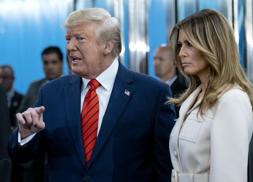 Los Trump en la sede de la Organización de Naciones Unidas
