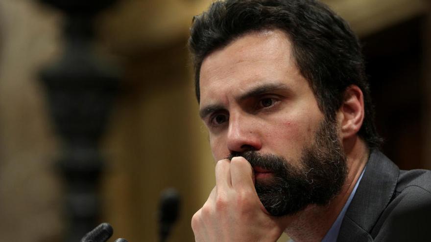 El presidente del Parlament, Roger Torrent.