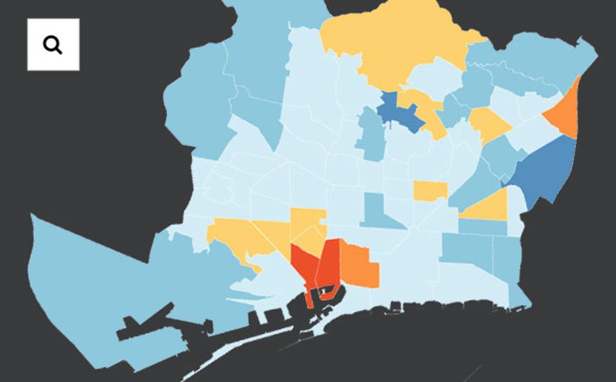 Així avança la vacunació de la Covid al vostre barri de Barcelona | Mapa Així avança la vacunació de la Covid al vostre barri de Barcelona | Mapa