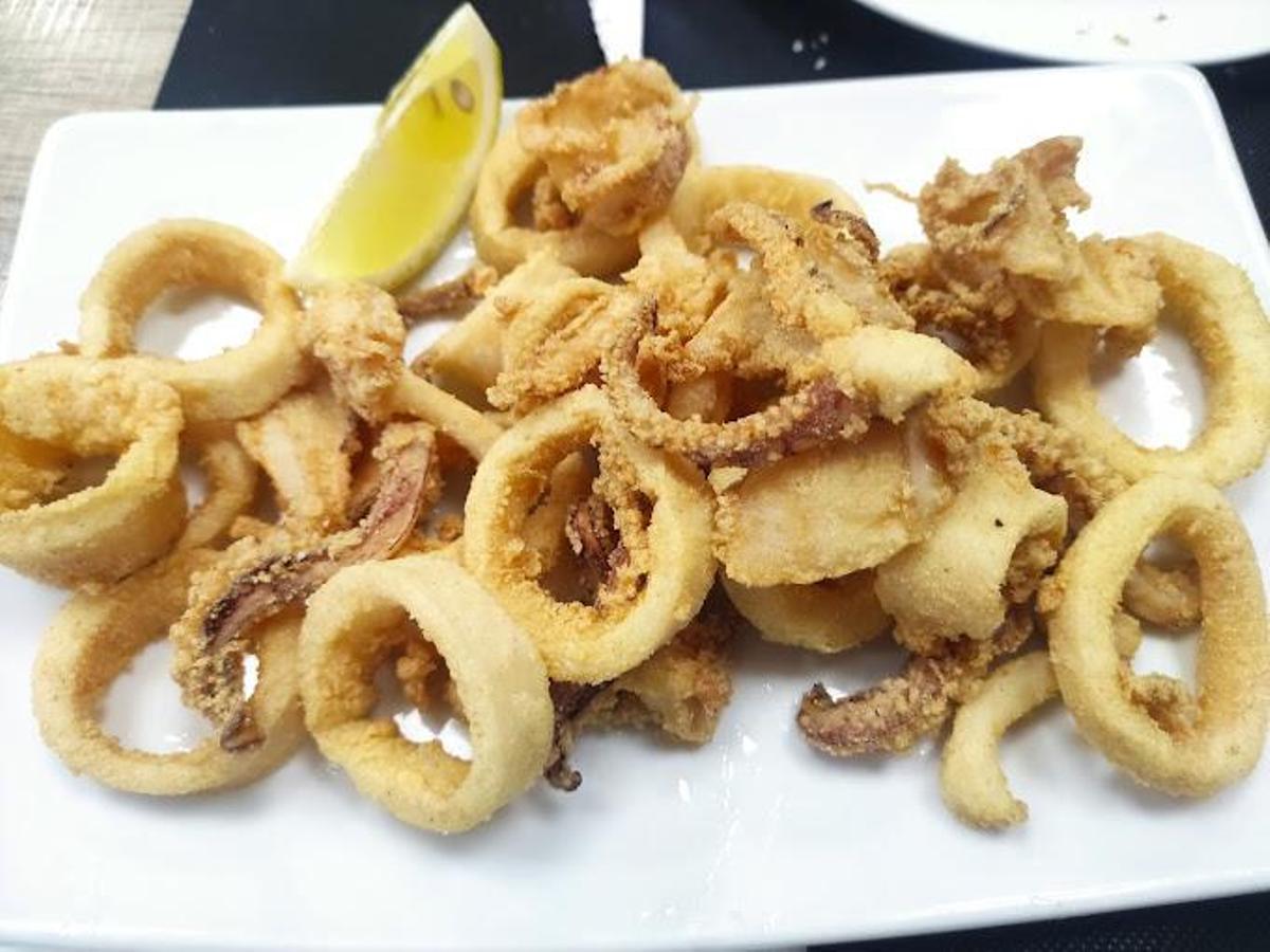 Tapas del bar Alegría, en Santa Coloma de Gramanet