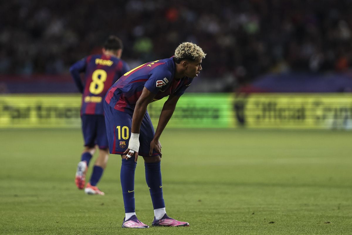 Lamine Yamal torna a lesionar-se el pubis i no jugarà el Sevilla-Barça Lamine Yamal torna a lesionar-se el pubis i no jugarà el Sevilla-Barça
