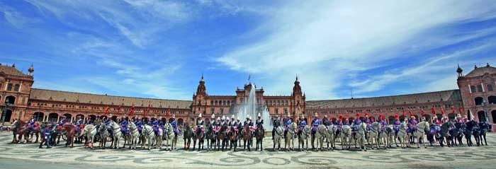 Caballo español, marcando el paso durante siglos