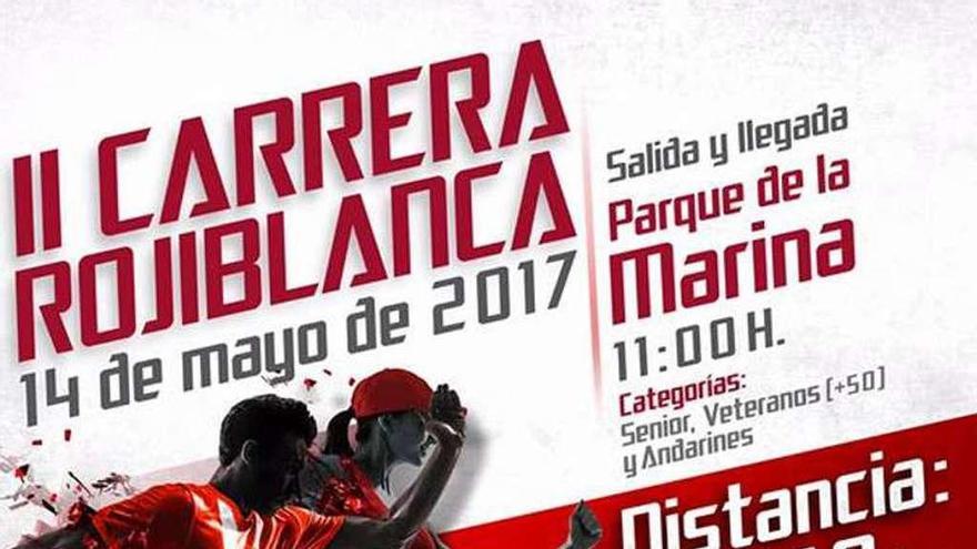 El cartel anunciador de la carrera organizada por el Zamora CF.