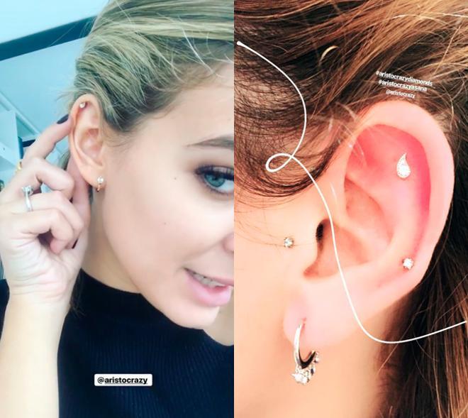 Los nuevos 'peircings' de Laura Escanes y Blanca Suárez.