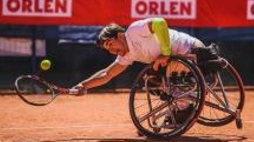 Martín de la Puente, durante uno de sus partidos en Plock. // Fgtenis