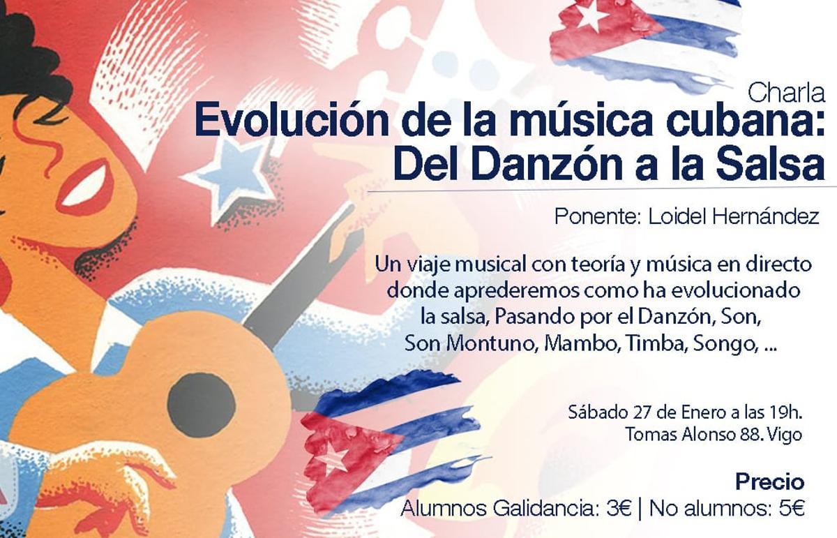 Cartel con los detalles de la conferencia.