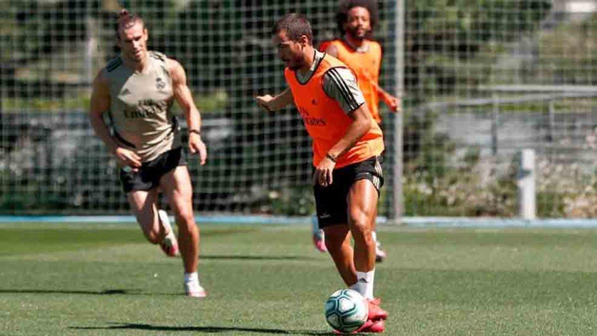 El Real Madrid ha preparado el partido ante el Getafe