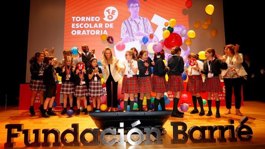 Estudiantes del colegio de Eirís, los mejores en oratoria