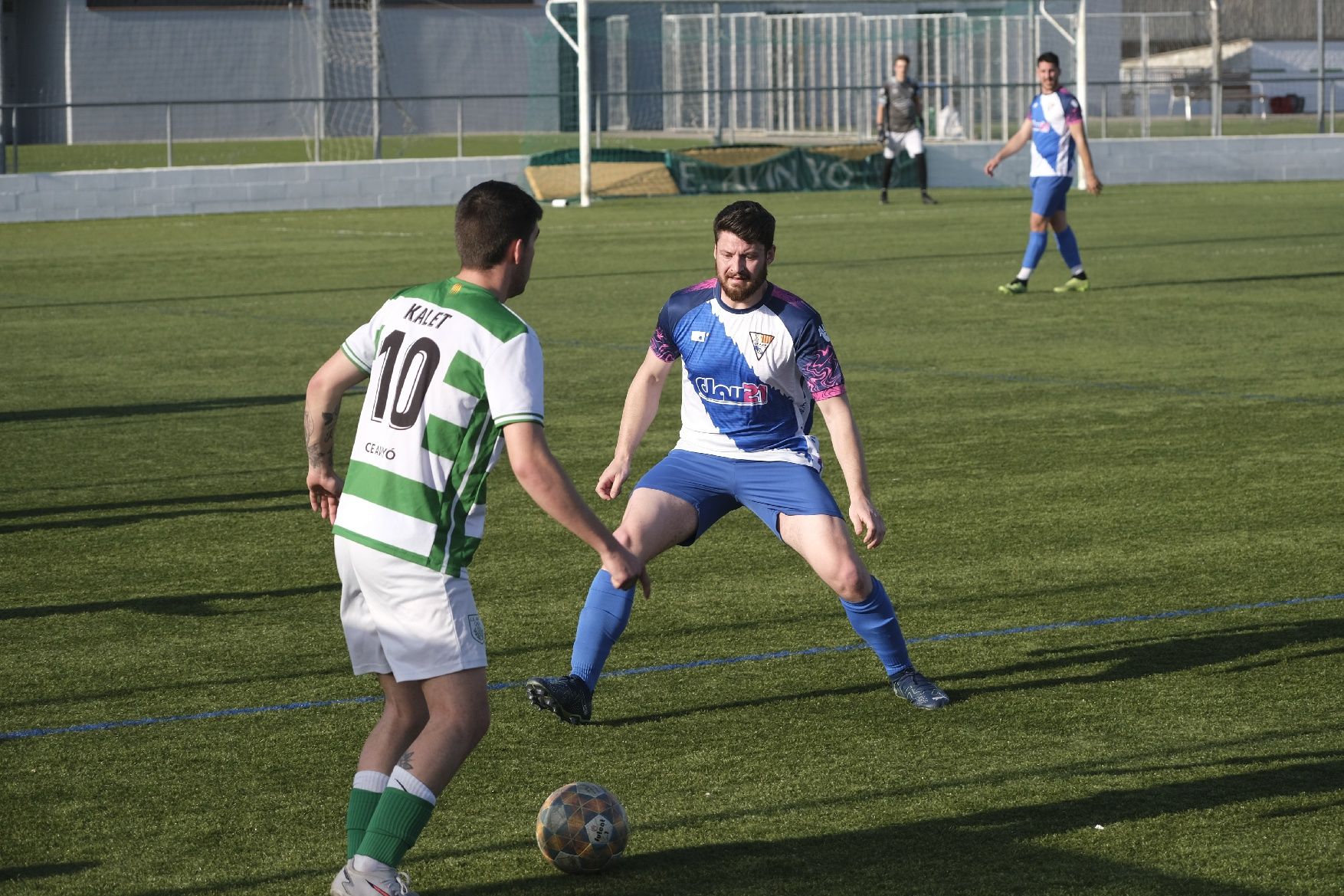 Imatges del partit Avinyó-Avià de Tercera Catalana de futbol masculí