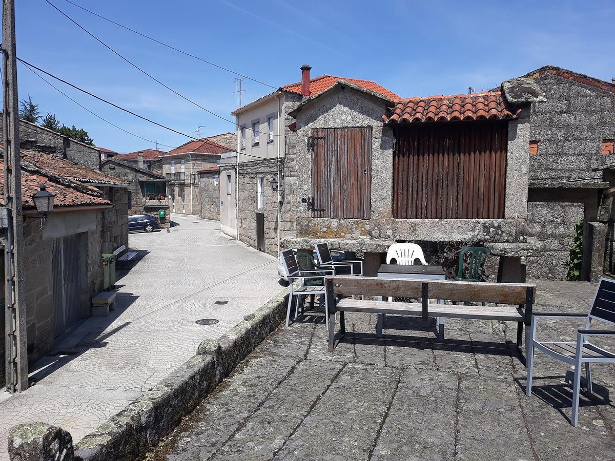 Albergue de peregrinos en el pueblo