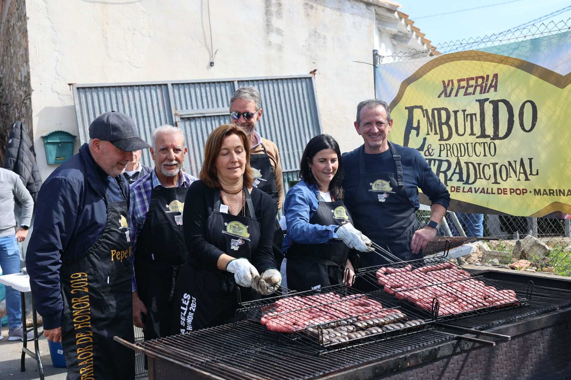 Benigembla, a reventar en la Feria del Embutido de la Vall de Pop